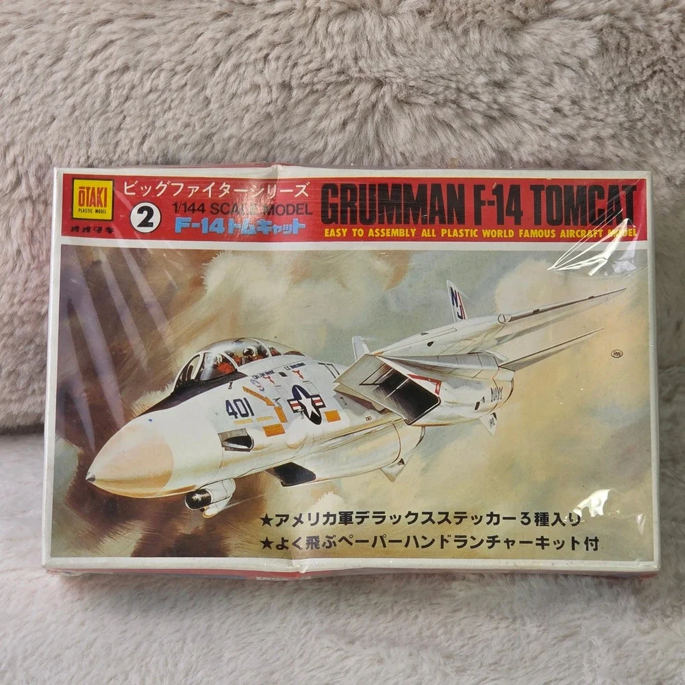 OTAKI‎ 1:144 Scale Plastic Model Kit Grumman F14 Tomcat Big Fighter Series 2